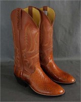 Anderson Bean Alligator Cowboy Boots Size 7 D