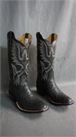 Rios of Mercedes Full Quill Ostrich Boots 8.5 B