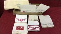 Collection of Various RR Cloth Head Rests Covers