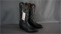Tony Lama Hornback Caiman Cowboy Boots Size 9.5 D