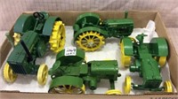 Collection of 4-1/16th Scale Tractors Including
