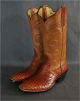 Rios of Mercedes Alligator Cowboy Boots Size 7 D