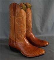 Rios of Mercedes Alligator Cowboy Boots Size 10 D