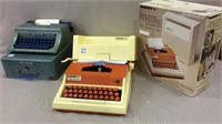Pair of Child's Toy Typewriters Including Metal
