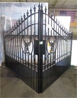 Iron Gate w/ Deer Design-