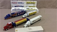 Collection of 6 Toy Semis Including