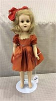 Old Composition Doll w/ Dress Tagged