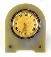 Cartier Gold & Onxy Table Clock