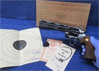 1957 colt python 357 mag revolver in box