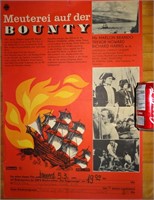 Affiche originale LES RÉVOLTÉS DU BOUNTY - Brando