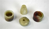 Four small Jade Objects