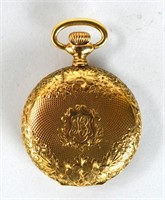 14K Gold Elgin Small  Pocket Watch