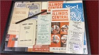 Collection of Illinois Central Time Tables,
