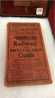1926 Russell's Railway & Motor Bus Guide & Hotel