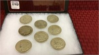 Collection of 9-1921 Morgan Silver Dollars