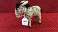 Wind Up Donkey w/ Wagging Tail & Ears-In