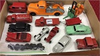 Group of Sm. Toys Including Dinky Toy Forklift,