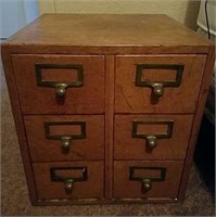 Vintage file drawer