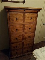 Rustic style 5 drawer dresser