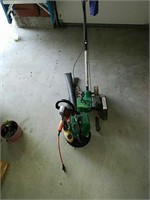Weed eater brand power edger this is two stroke,