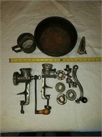 Vintage food processing tools to include a Wards
