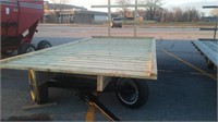 8' x 16' Flatbed Wagon on Colby Running Gear
