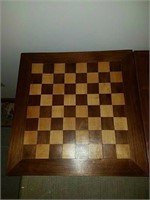 To inlaid Wood chess boards they're 18 inches