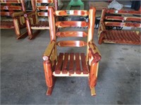 Cedar Rocking Chair-