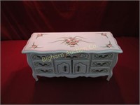 9 Drawer Jewelry Box w/ Contents