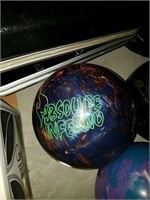 Bowling balls inculding Absolute Inferno, No