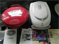 George Foreman lean mean fat grilling machine and
