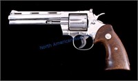 Colt Python 357 Magnum Nickel Revolver RARE c 1969