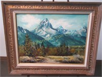 Framed Painting Signed Roemer