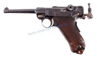 DWM Pre-WWI 1906 American Eagle Luger 9mm Pistol