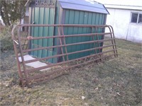 2 - 16' Square Tube Steel Gates