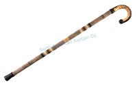 Deer Lodge Prison Made Hitched Horsehair Cane