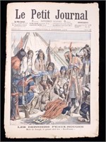 Le Petit Journal Death of Chief Joseph circa 1904