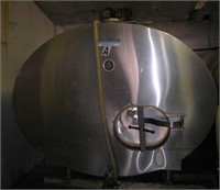Mueller 1500 Gallon Storage Tank