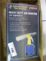 Heavy duty air riveter 1/4" capacity