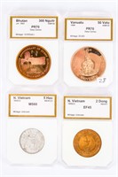 Coin 4 Certified & Graded World Coins