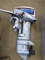 Evinrude 15HP boat motor - turns over