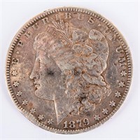Coin 1879-S Morgan Silver Dollar Rev. of 1878
