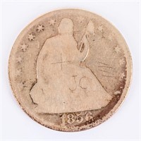 Coin 1856-O N/M Liberty Seated Half Dollar