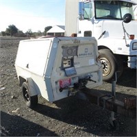 Air Compressor and Trailer