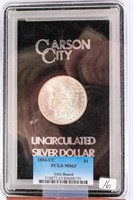 Coin 1884-CC Morgan Silver Dollar PCGS MS63