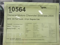 2010 CHEVROLET SILVERADO 2500, REGULAR 1GC3CVBG9AF