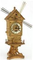 Farcot French Industrial Animated Mantle Clock
