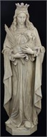 Daprato Rigali Marble Sculpture – St. Agnes