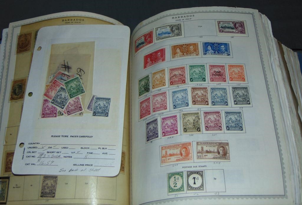 Stamps, Coins and Paper
