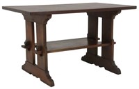 L&JG Stickley No. 593 Trestle Table